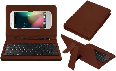 ACM Keyboard Case for Karbonn Smart A29(Brown, Cases with Holder, Pack of: 1)