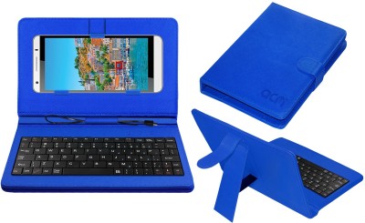 ACM Keyboard Case for Intex Aqua Star 2(Blue, Cases with Holder, Pack of: 1)