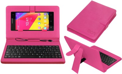 ACM Keyboard Case for Try Good One Honor U9(Pink, Cases with Holder, Pack of: 1)