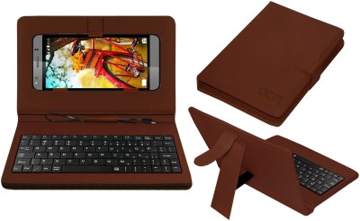 ACM Keyboard Case for Karbonn Titanium Machfive(Brown, Cases with Holder, Pack of: 1)