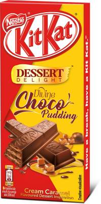 NESTLE KITKAT Dessert Delight Divine Choco Pudding, Wafer Chocolate Tablets Bars
