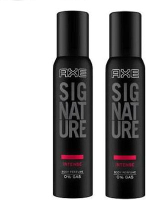 AXE Signature Intense Perfume Body Spray 122ml pack of 2 Body Spray  -  For Men(244 ml, Pack of 2)