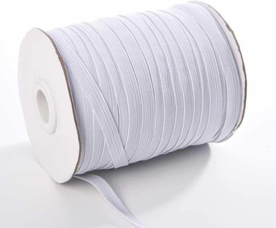 PANKSHRI ENTERPRISE Elastic Thread and Cord White Elastic(100 m)