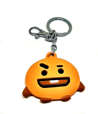 Arkanum ARK1258 Shooky BTS Army 2D Silicone Rubber Heavy Keyring Keyring Key Chain