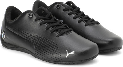 PUMA Boys & Girls Lace Sneakers(Black, 9 - 10 Years)