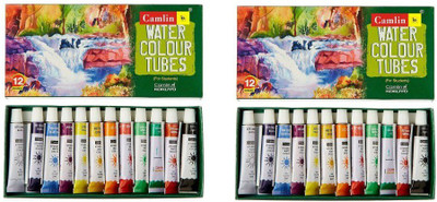 Camlin water color tube set of 2(Set of 2, Multicolor)