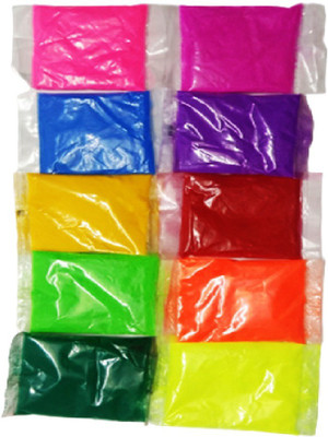 HODM Pack of 10 Rangoli Powder(Multicolor)