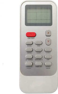 LipiWorld 129 DG11J1-11 DG11J1-34 AC Remote Compatible For Whirlpool AC Remote Controller(White)