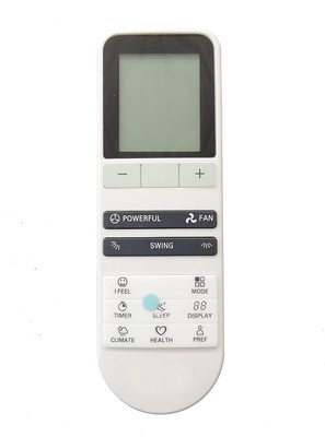LipiWorld 227 AC Remote Bluestar Remote Controller(White)