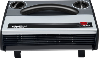 MAHARAJA WHITELINE 2000 Watts Flare Gray Fan Room Heater