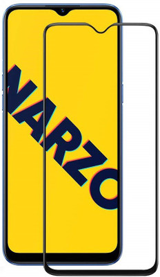 LIKEDESIGN Edge To Edge Tempered Glass for Realme Narzo 20(Pack of 1)