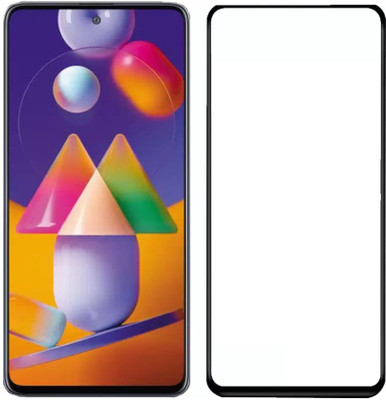 Q Box Edge To Edge Tempered Glass for Samsung Galaxy A21s(Pack of 1)