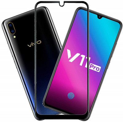 HOBBYTRONICS Edge To Edge Tempered Glass for Vivo V11 Pro(Pack of 1)