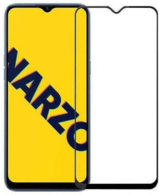 LIKEDESIGN Edge To Edge Tempered Glass for Realme Narzo 20(Pack of 1)