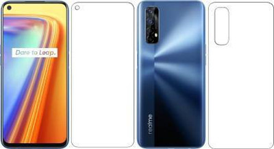 RUNEECH Front and Back Screen Guard for REALME 7(Pack of 2)