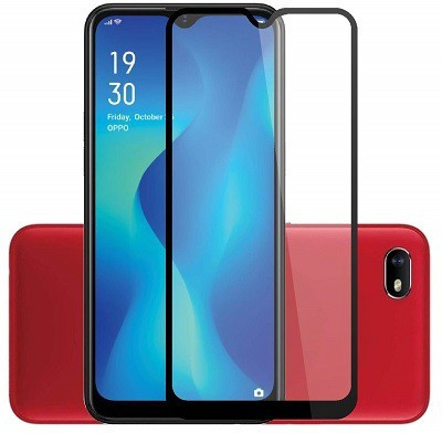 HQ Protection Edge To Edge Tempered Glass for Oppo A1K(Pack of 1)