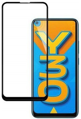 HQ Protection Edge To Edge Tempered Glass for Vivo Y30(Pack of 1)