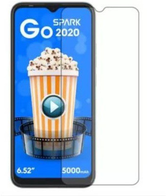 CASEHUNT Tempered Glass Guard for Tecno Spark Go 2020(Pack of 1)