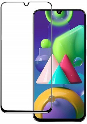 HQ Protection Edge To Edge Tempered Glass for Samsung Galaxy M21(Pack of 1)