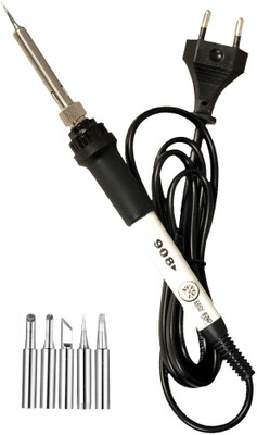 Svojas Soldering Iron 60 Watt Temperature Controller With 5 Bit 165V- 220V Operated 60 W Temperature Controlled(Pointed Tip)