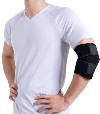 keycraze original neoprene long lasting perfect fit elbow brace elbow guard Elbow Support(Black)