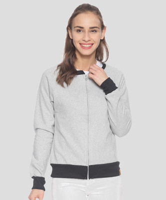 CAMPUS SUTRA Full Sleeve Solid Women Sweatshirt