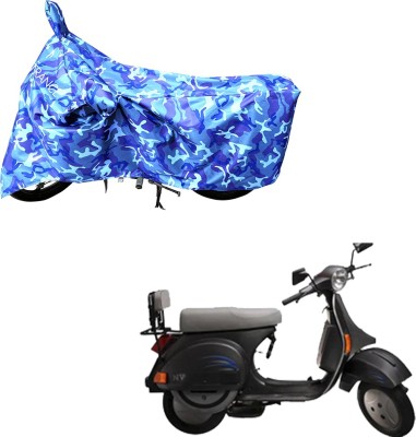 MOTOTRANCE Waterproof Two Wheeler Cover for LML(NV, Blue)