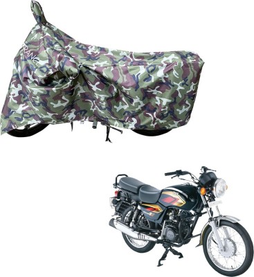 MOTOTRANCE Waterproof Two Wheeler Cover for TVS(Max 4R, Green)