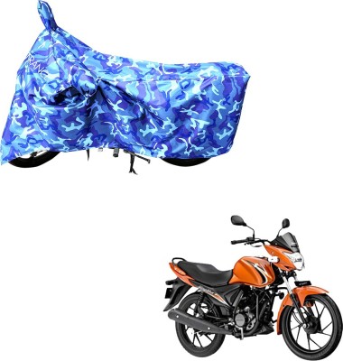 MOTOTRANCE Waterproof Two Wheeler Cover for Suzuki(Sling Shot Plus, Blue)