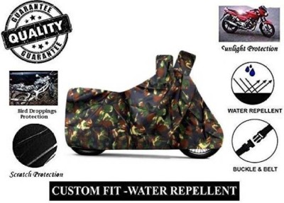 RPSENTTERPR Waterproof Two Wheeler Cover for Yamaha(RD 350, Multicolor)