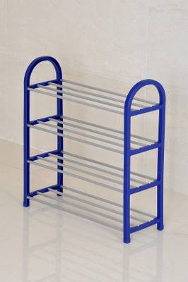 Furn Central Metal Shoe Stand  (4 Shelves, DIY(Do-It-Yourself))