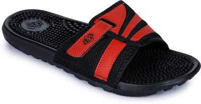 LIBERTY Men Slides(Red , 7)