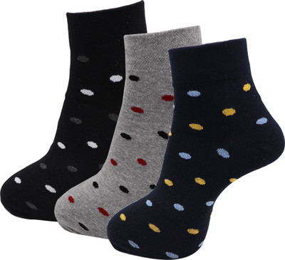 RC. ROYAL CLASS Men Self Design Ankle Length(Pack of 3)
