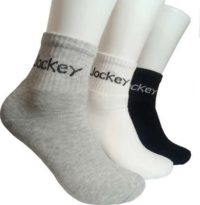 Jockey Men & Women Solid Ankle Length(Pack of 3)