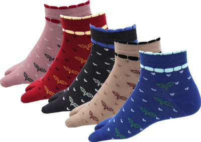 RC. ROYAL CLASS Women Printed Ankle Length(Pack of 5)