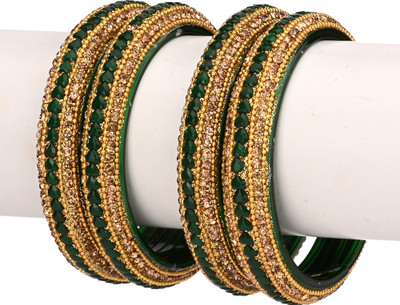 AFAST Glass Bangle Set(Pack of 4)