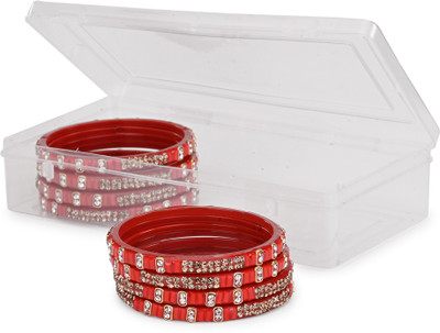 AFAST Glass Beads, Crystal Enamel Kada(Pack of 8)