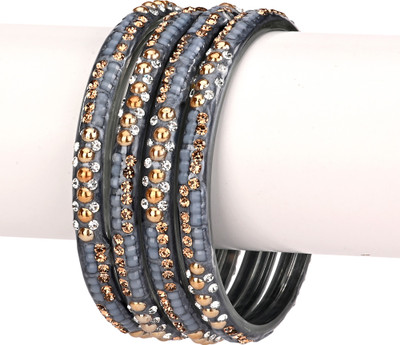 AFAST Glass Bangle Set(Pack of 4)