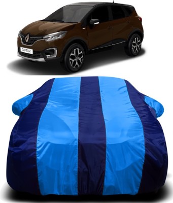 R Rayvin Star Car Cover For Renault Captur (With Mirror Pockets)(Blue)