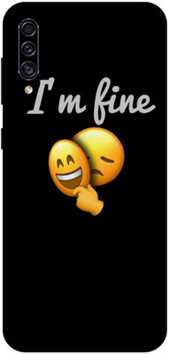 MNU Back Cover for Samsung A30s I am fine(Multicolor, Waterproof)