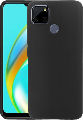 VAKIBO Back Cover for Realme Narzo 20(Black, Grip Case)