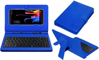 ACM Keyboard Case for Asus Zenfone Lite L1, Asus Zenfone Lite L1(Blue, Cases with Holder, Pack of: 1)