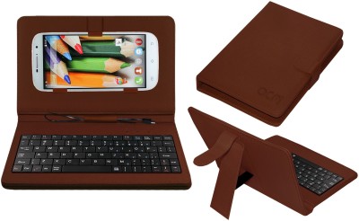 ACM Keyboard Case for Spice Stellar Mi-600(Brown, Cases with Holder, Pack of: 1)