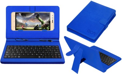 ACM Keyboard Case for Intex Aqua Jewel 2(Blue, Cases with Holder, Pack of: 1)