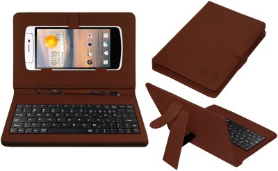 ACM Keyboard Case for Oppo N5111(Brown, Cases with Holder, Pack of: 1)