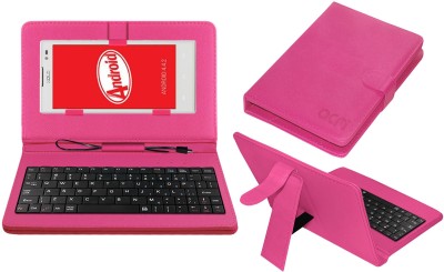 ACM Keyboard Case for Xolo Q1001(Pink, Cases with Holder, Pack of: 1)