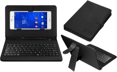 ACM Keyboard Case for Sony Xperia Z3(Black, Cases with Holder, Pack of: 1)