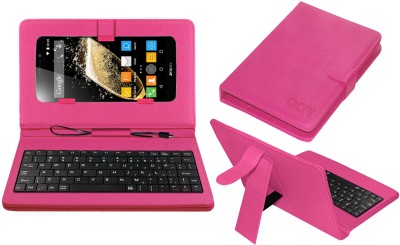 ACM Keyboard Case for Zopo Speed 7(Pink, Cases with Holder, Pack of: 1)