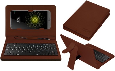 ACM Keyboard Case for Lg H860 G5(Brown, Cases with Holder, Pack of: 1)