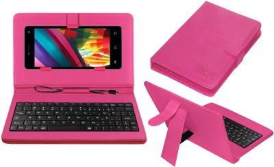 ACM Keyboard Case for Iball Andi 5t Cobalt 2(Pink, Cases with Holder, Pack of: 1)
